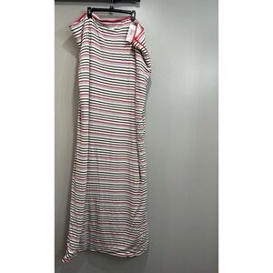 Kickee Pants Bamboo Sherpa Sleeping Sleepover Bag Camping Travel Stripe Kids NWT